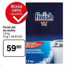 Tesco Finish sůl do myčky nabídka