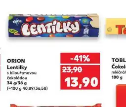 Kaufland Orion pentilky nabídka
