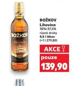 Kaufland Božkov nabídka