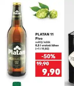 Kaufland Pivo platan 11 nabídka
