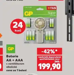 Kaufland Gp baterie nabídka