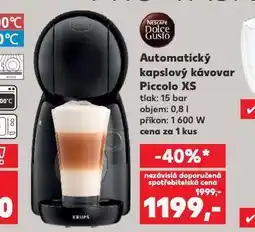 Kaufland Automatický kapslový kávovar nabídka