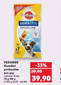 Kaufland Pedigree dentální pochoutky pro psy nabídka