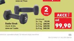 Kaufland Sada činek 2x 4 kg nabídka