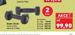 Kaufland Sada činek 2x 3 kg nabídka