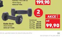 Kaufland Sada činek 2x 2 kg nabídka