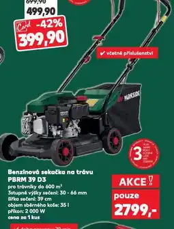 Kaufland Benzínová sekačka na trávu nabídka