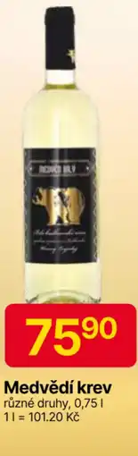 Hruška Medvědí krev nabídka