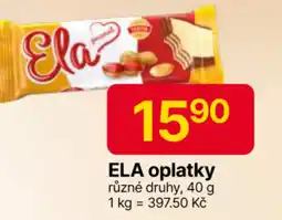 Hruška ELA oplatky nabídka