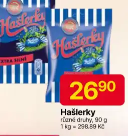 Hruška Hašlerky nabídka