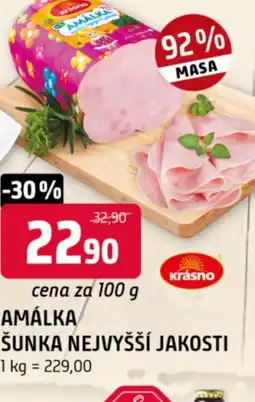 Terno Amálka šunka nejvyšší jakosti nabídka