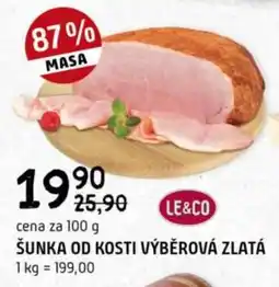 Terno Šunka od kosti výběrová zlatá nabídka