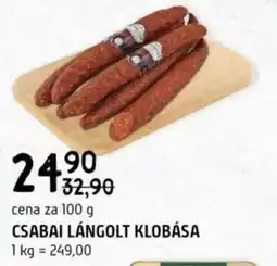 Terno Csabai lángolt klobása nabídka