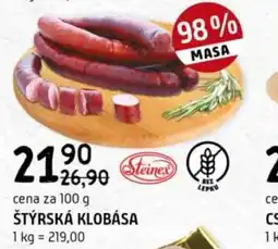 Terno Štýrská klobása nabídka