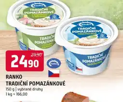 Terno Neochucens tradiční pomazánkové nabídka