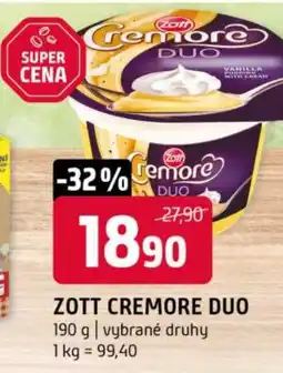 Terno Zott cremore duo nabídka