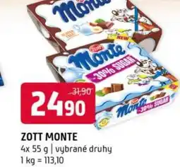 Terno Zott monte nabídka