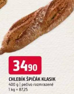 Terno Chlebík špičák klasik nabídka