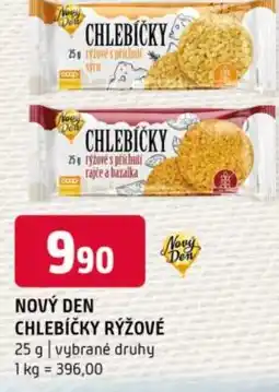 Terno Nový den chlebíčky rýžové nabídka