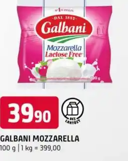 Terno Galbani mozzarella nabídka