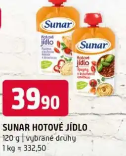Terno Sunar hotové jídlo nabídka