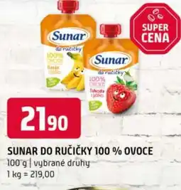 Terno Sunar do ručičky 100% ovoce nabídka