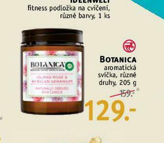 Rossmann Botanica aromatická svíčka nabídka