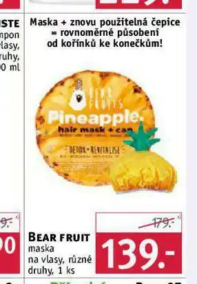 Rossmann Bear fruit maska na vlasy nabídka