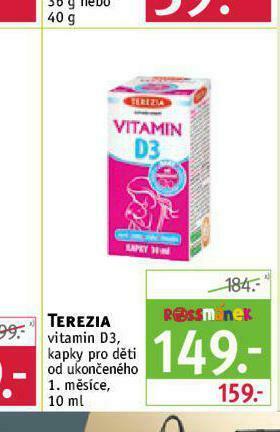 Rossmann Terezia vitamin d3 nabídka