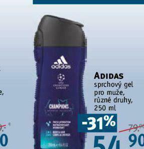 Rossmann Adidas sprchový gel nabídka