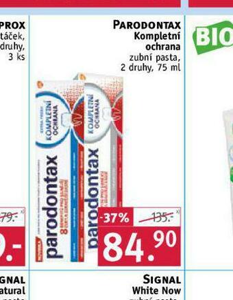 Rossmann Parodontax zubní pasta nabídka