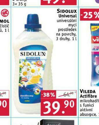 Rossmann Sidolux mycí prostředek nabídka