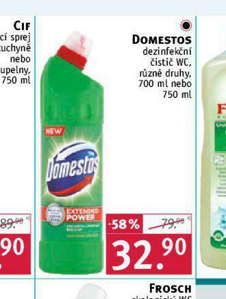 Domestos dezinfekční čistič wc