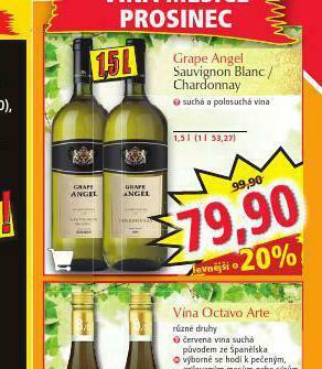 Norma Grape angel sauvignon blanc nabídka