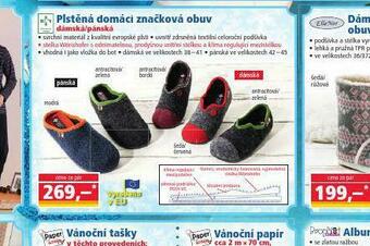 Norma Plstěná domácí obuv nabídka