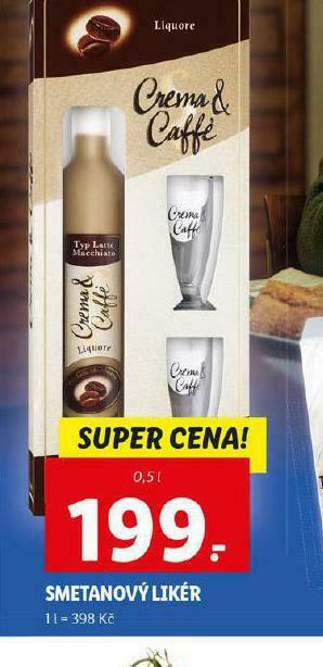 Lidl Smetanový likér nabídka