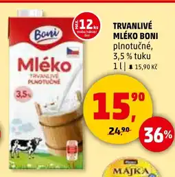 Penny Market TRVANLIVÉ MLÉKO BONI nabídka