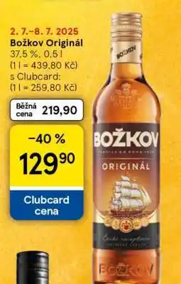 Tesco Božkov Originál nabídka