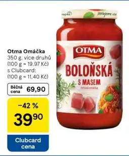 Tesco Otma Omáčka nabídka