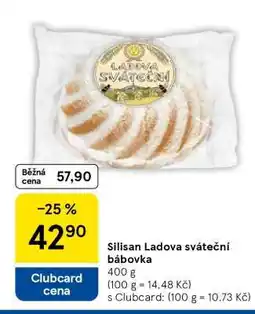 Tesco Silisan Ladova sváteční bábovka nabídka