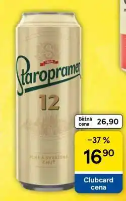 Tesco Staropramen 12 nabídka