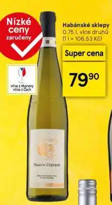 Tesco Habánské sklepy nabídka