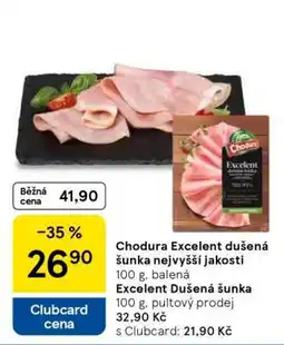 Tesco Chodura Excelent dušená šunka nejvyšší jakosti nabídka
