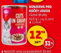 Penny Market KONZERVA PRO KOČKY LOUISA různé druhy nabídka