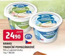 Terno RANKO TRADIČNÍ POMAZÁNKOVÉ nabídka