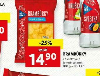 Lidl Brambůrky nabídka