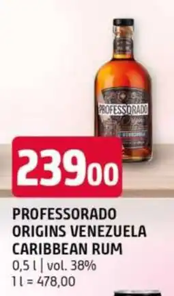 Terno PROFESSORADO ORIGINS VENEZUELA CARIBBEAN RUM nabídka
