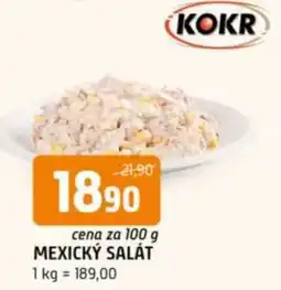 Terno Mexický salát nabídka