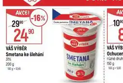 Globus Smetana ke šlehání 31% nabídka