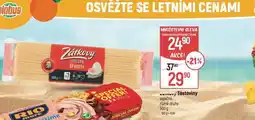 Globus Zátkovy těstoviny nabídka